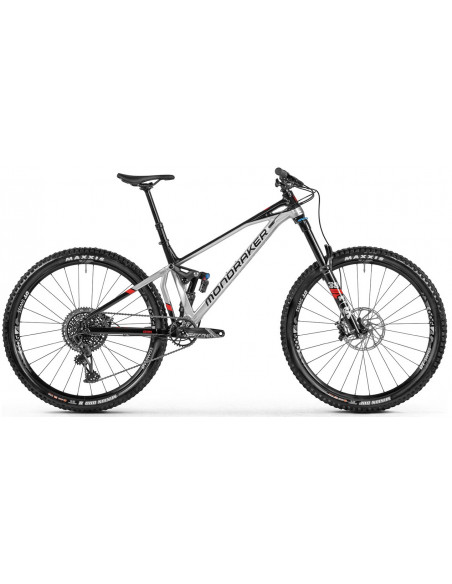 MONDRAKER SUPERFOXY R 2021 - PREORDER Silver/Black/Red