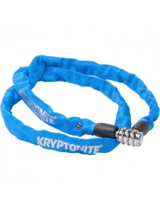 KRYPTONITE Zapięcie KEEPER 411 - szyfr 110cm łańcuch niebieski