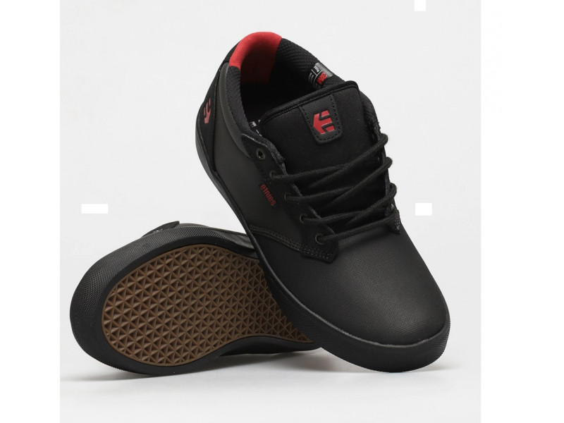 ETNIES Buty Jameson Mid Crank  Black - Dark Grey - Red