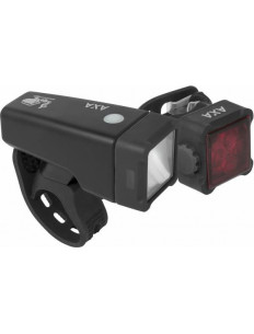 AXA Zestaw Lamp NINELITE T4-R Na dynamo