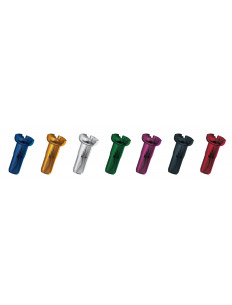 SAPIM Nyple aluminiowe POLYAX 12mm Złote
