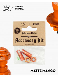 PEATY`s x Chris King Zawory Tubeless 2