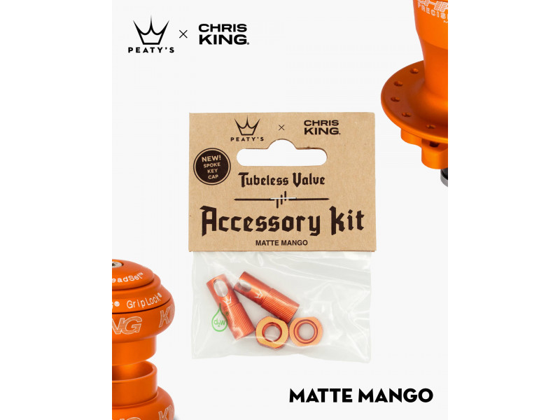 PEATY`s x Chris King Zawory Tubeless