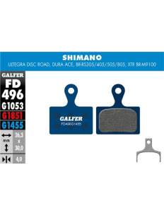 GALFER klocki hamulcowe Shimano Road Utegra / XTR