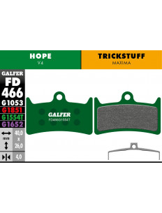 GALFER klocki hamulcowe HOPE V4 2