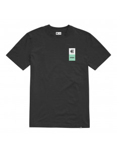 ETNIES Koszulka EBlock Stack  Black - Mint