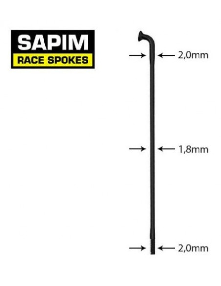 SAPIM Szprycha Laser Black 263mm