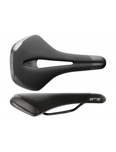 SELLE ITALIA SPORTOURING ST 5 FLOW  SuperFlow S2 soft-tek, żelowe czarne