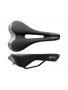 SELLE ITALIA SPORTOURING T 3 FLOW ST3 SuperFlow S3 soft-tek, żelowe czarne