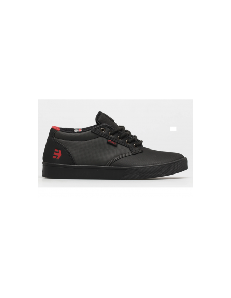 ETNIES Buty Jameson Mid Crank Black - Dark Grey - Red + koszulka