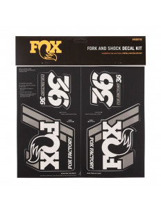 FOX zestaw naklejek widelca 34 / 36 / 38 / 40 + Damper