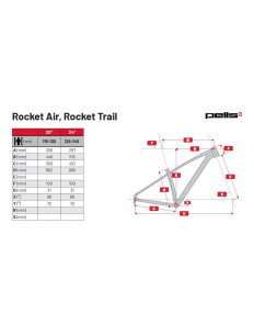 PELLS Rower Rocket Trail 20 - Junior 2