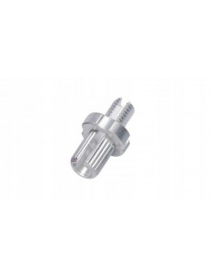 Śruba reg. klamki hamulca 10mm Alu M7 - Srebrna