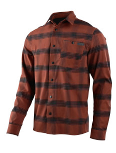 TROY LEE DESIGNS Kurtka GRIND Flannel - Russet 2