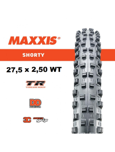 MAXXIS Opona SHORTY II Maxxgrip DD 27,5x2,40 WT TR Zwijana 120x2TPI
