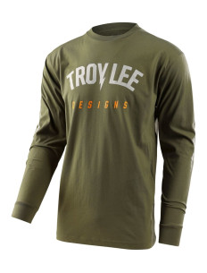 TROY LEE DESIGNS Longsleeve BOLT Military Green