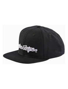 TROY LEE DESIGNS Czapka Snapback  Signature - Navy/Orange