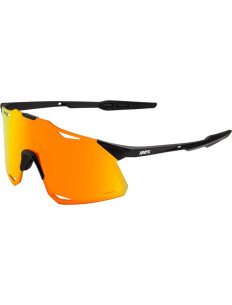 100% okulary HYPERCRAFT MATTE BLACK/HIPER RED LENS