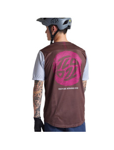 TROY LEE DESIGNS SS Jersey FLOWLINE Flipped Chocolate 2