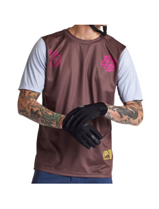 TROY LEE DESIGNS SS Jersey FLOWLINE Flipped Chocolate