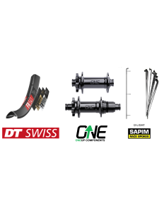 Zestaw kół Enduro - Piasty OneUp Components + DT Swiss EX541 + Sapim D-Light