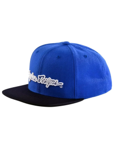 TROY LEE DESIGNS Czapka Snapback  Signature - Blue/White
