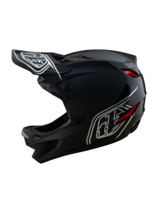 TROY LEE DESIGNS Kask D4 Polyacrylite MIPS Stealth Black