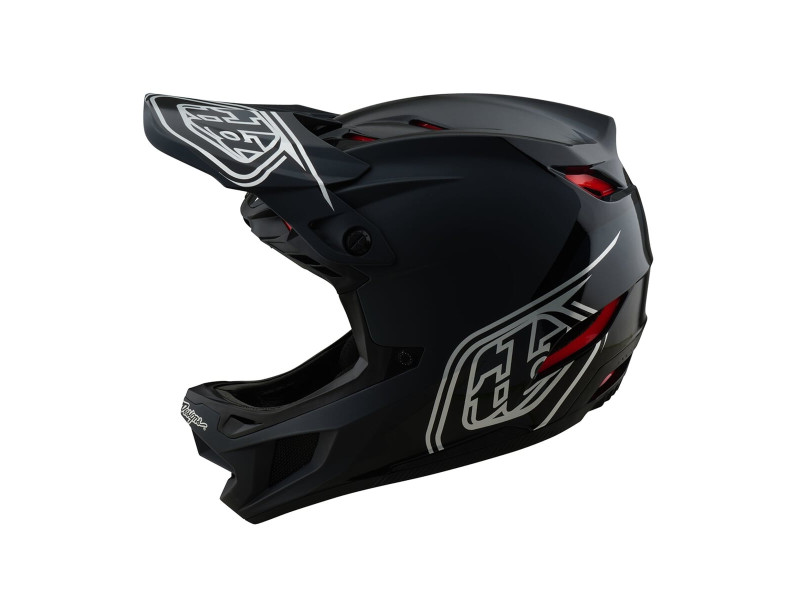 TROY LEE DESIGNS Kask D4 Polyacrylite MIPS Stealth Black