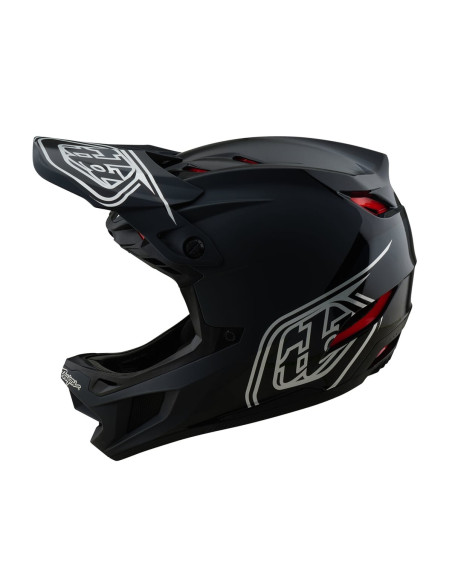 TROY LEE DESIGNS Kask D4 Polyacrylite MIPS Shadow Black
