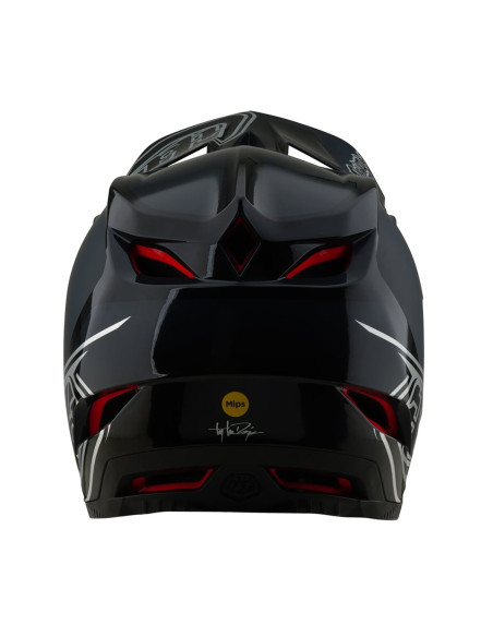 TROY LEE DESIGNS Kask D4 Polyacrylite MIPS Shadow Black