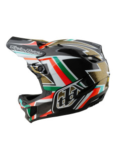 TROY LEE DESIGNS kask D4 Carbon MIPS Frames Black/Gold 2