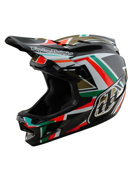 TROY LEE DESIGNS kask D4 Carbon MIPS Frames Black/Gold