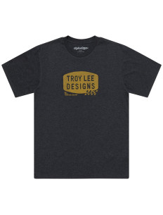 TROY LEE DESIGNS Koszulka STAMP Black Heather