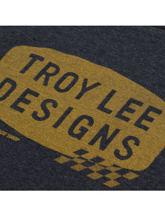 TROY LEE DESIGNS Koszulka STAMP Black Heather 2