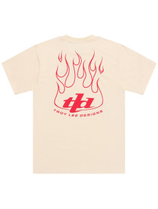 TROY LEE DESIGNS Koszulka TORCHED Vintage White