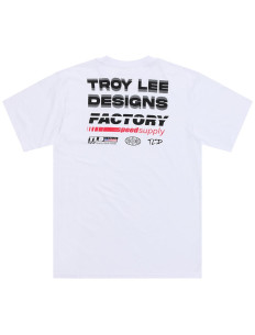 TROY LEE DESIGNS Koszulka FACTORY White