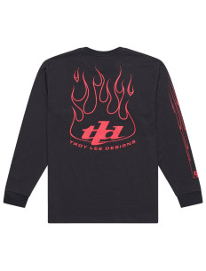 TROY LEE DESIGNS Longsleeve TORCHED Carbon 2