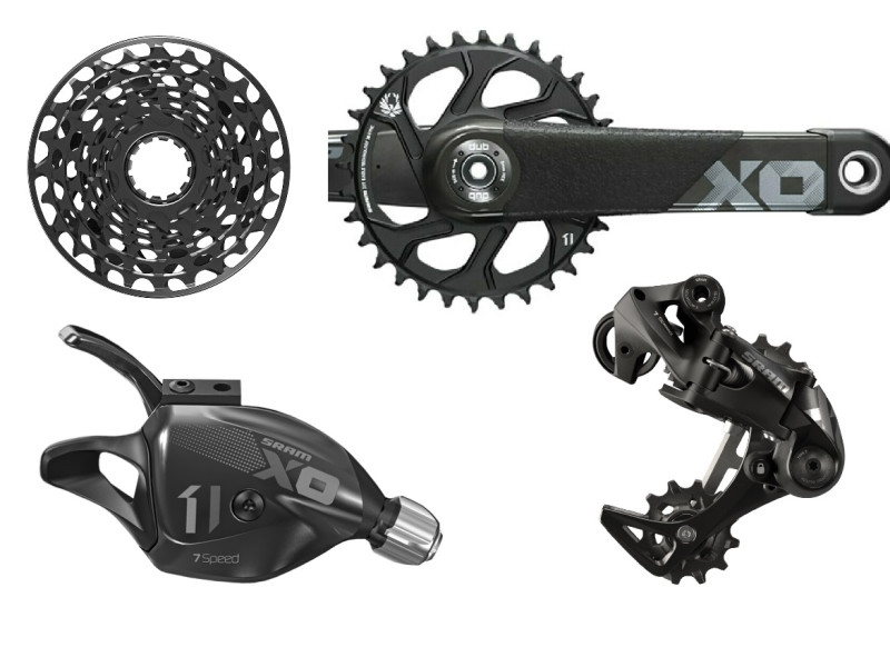 SRAM Grupa napędu X01 DH 7 speed