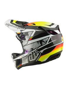 TROY LEE DESIGNS kask D4 Carbon MIPS Lines Up 2